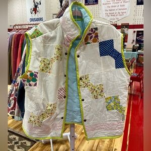 Handmade quilt vest